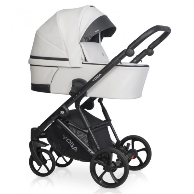 Коляска 2 в 1 RIKO BASIC YOGA ECCO 11 WHITE 5907729453641 Коляска 2 в 1 RIKO BASIC YOGA ECCO 11 WHITE 5907729453641