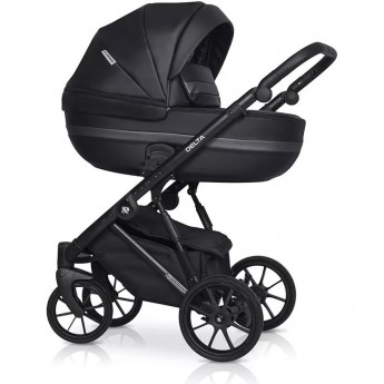 Коляска 3 В 1 RIKO BASIC DELTA ECCO 15 Black (черный)